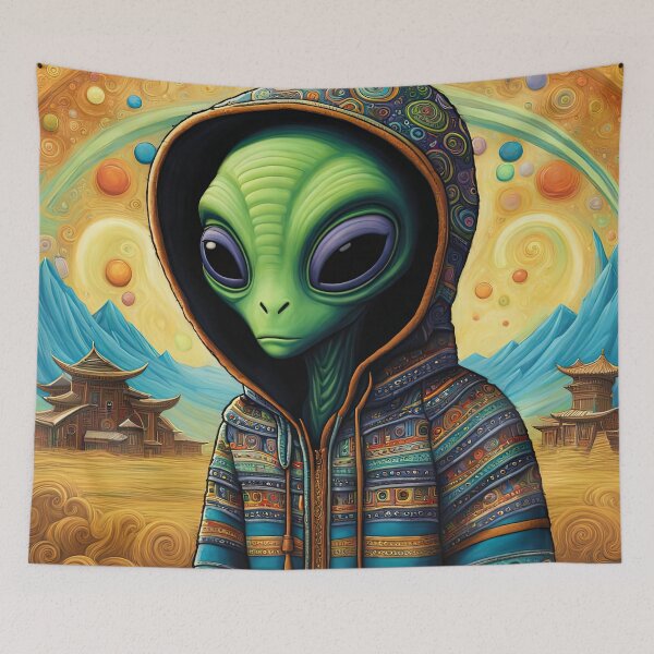 Item preview, Alien in Mongolia designed and sold by Colin Bentham.