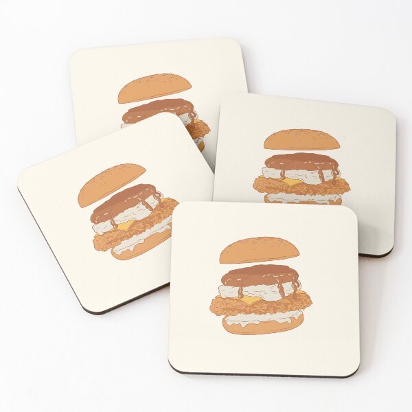 Item preview, Best Food - Crispy Fried Chicken Burger designed and sold by glanced2677.