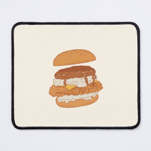Item preview, Best Food - Crispy Fried Chicken Burger designed and sold by glanced2677.
