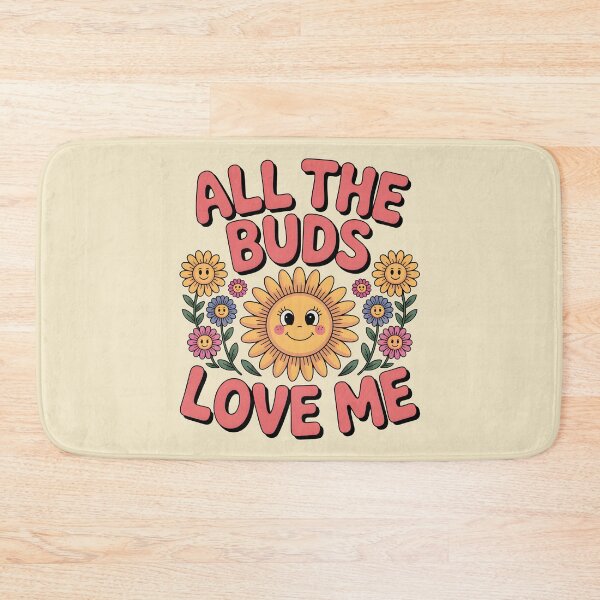 Item preview, All the Buds Love Me – Cute Spring Design designed and sold by Jollys-ArtShop.