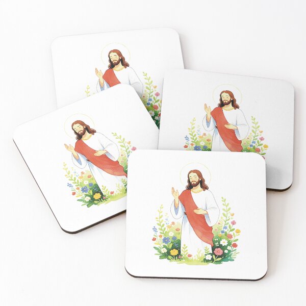 Item preview, Jesus on the mountain retro sticker designed and sold by Origen88.