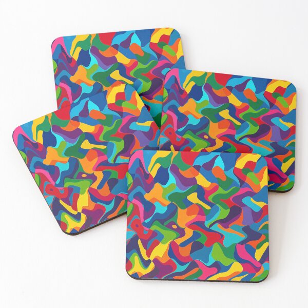 Item preview, Colourful organic forms designed and sold by Sigtrix.