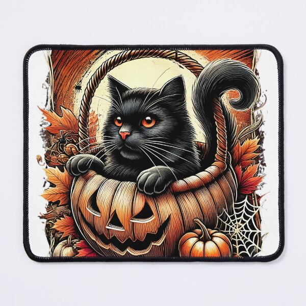 Item preview, Cat Halloween Basket designed and sold by TylerRotell.