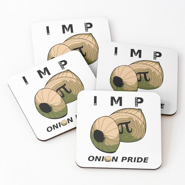 Item preview, In My Proud Opinion  Onion Pi Rebus designed and sold by MudOddityQR.