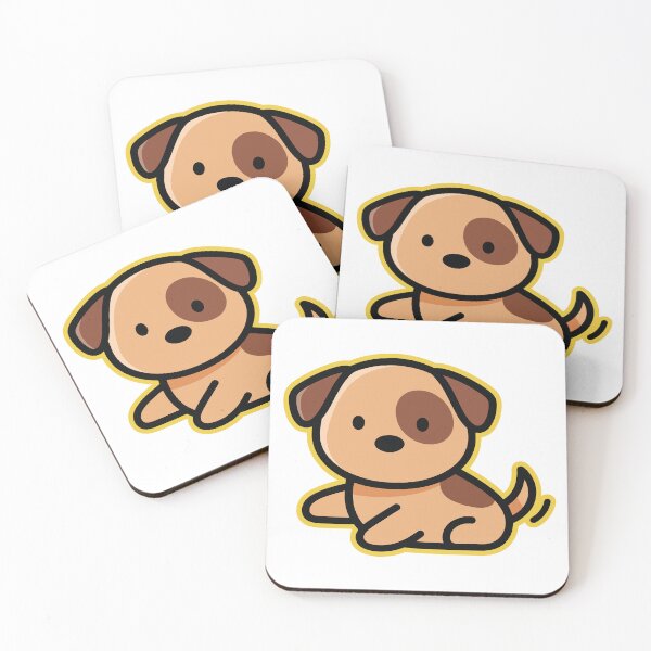 Item preview, Cartoon Style Little Cute Dog designed and sold by Brainstorming99.