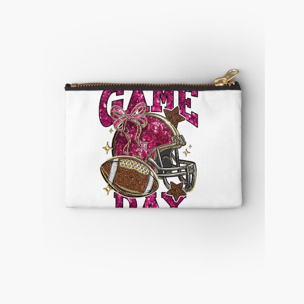 Item preview, Pink Glitter Game Day, Sport Lovers, Football America,  designed and sold by vintagearttee.