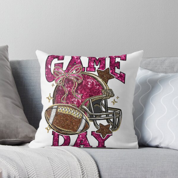 Item preview, Pink Glitter Game Day, Sport Lovers, Football America,  designed and sold by vintagearttee.