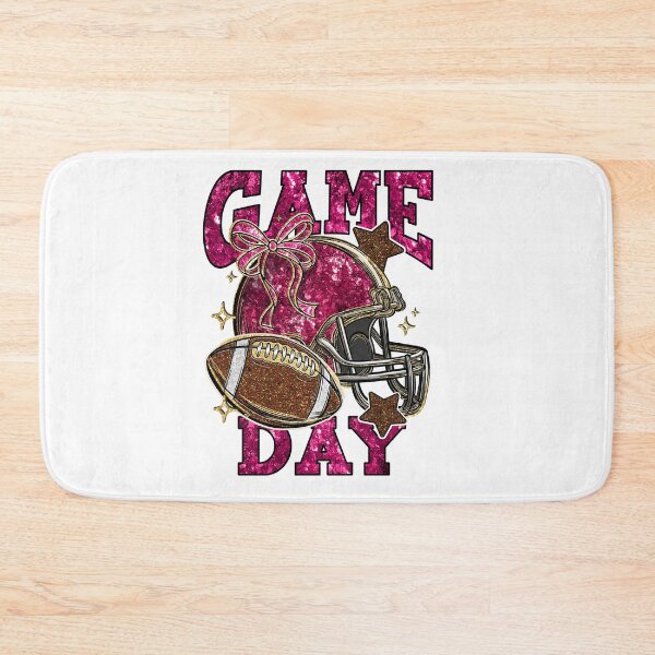Item preview, Pink Glitter Game Day, Sport Lovers, Football America,  designed and sold by vintagearttee.