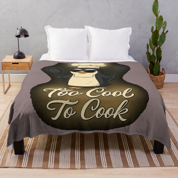 Item preview, Cute Penguin Chef T-Shirt | Funny “Too Cool to Cook” Cartoon Design | Foodie Animal Lover Tee designed and sold by KDesignCrafts.