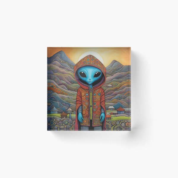 Item preview, Alien in Mongolia designed and sold by Colin Bentham.