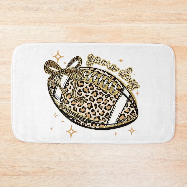 Item preview, Leopard Glitter Game Day, Football America designed and sold by vintagearttee.