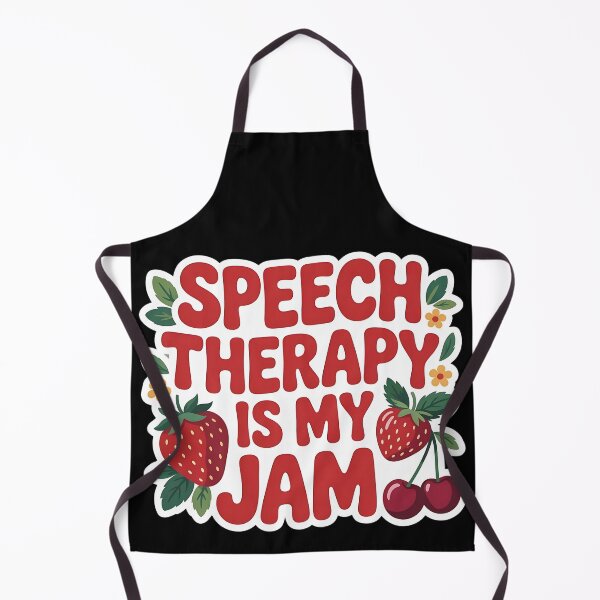 Item preview, Speech Therapy is My Jam SLP Speech Language Pathology designed and sold by BLZART.