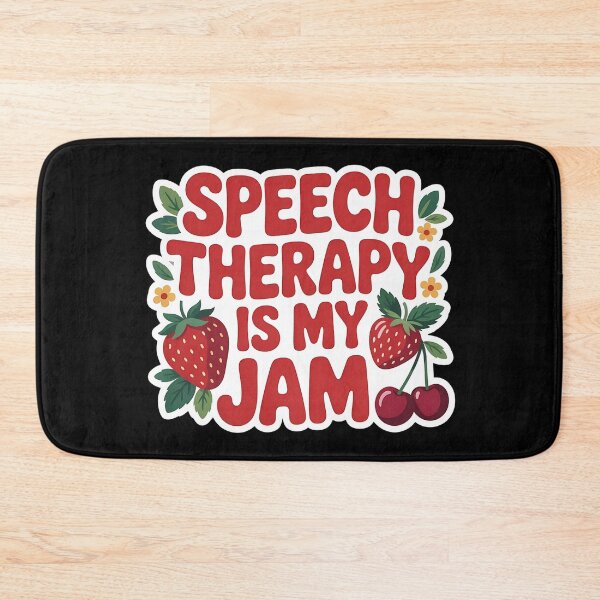 Item preview, Speech Therapy is My Jam SLP Speech Language Pathology designed and sold by BLZART.