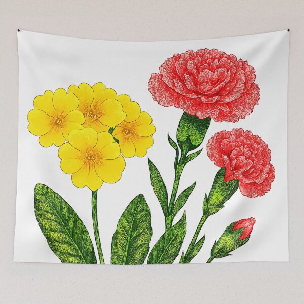 Item preview, Autumn Jewel: Bold Dahlia Watercolor designed and sold by meesub.