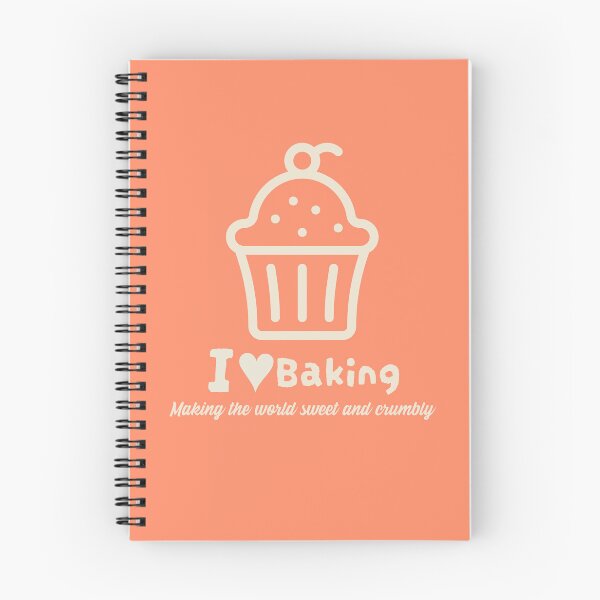 Item preview, I ♥ Baking – Making the World Sweet and Crumbly designed and sold by Novel Works Studio.