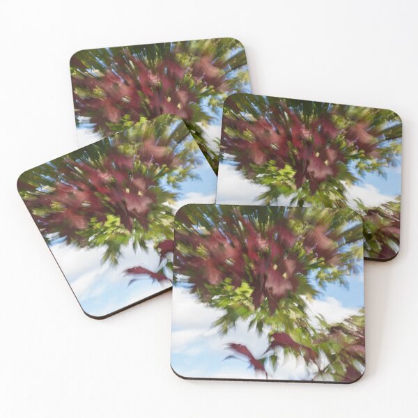 Item preview, Abstract Impressions of Fall - Reds and Greens designed and sold by Georgia Mizuleva.