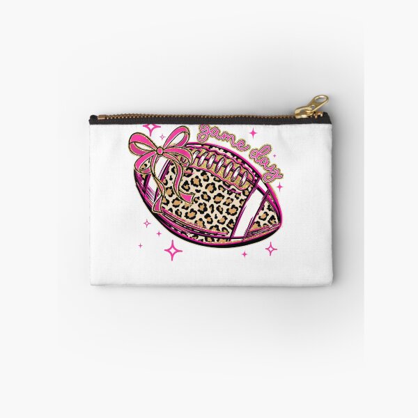 Item preview, Pink Leopard Glitter Game Day, Football America designed and sold by vintagearttee.
