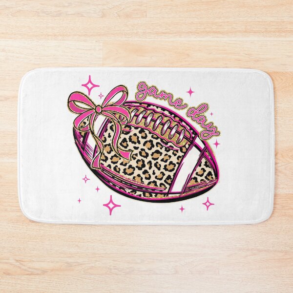 Item preview, Pink Leopard Glitter Game Day, Football America designed and sold by vintagearttee.