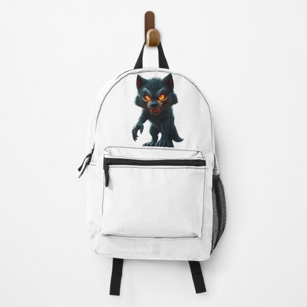 Item preview, Cute but Scary Werewolf – Halloween Night Photorealistic Monster Art designed and sold by PixelVibe782.