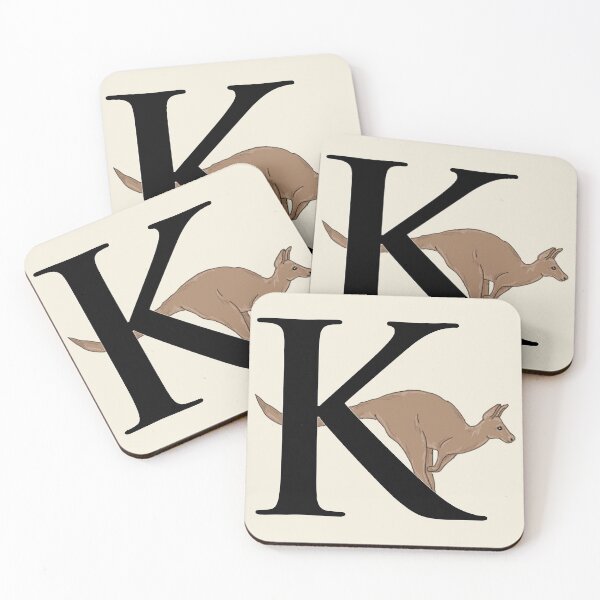 Item preview, K is for kangaroo designed and sold by natzshaw.