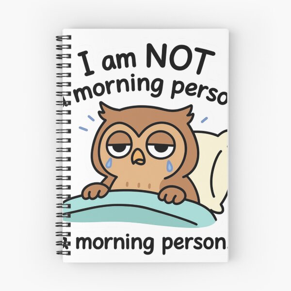 Item preview, Sleepy Owl Morning designed and sold by CostedPH.