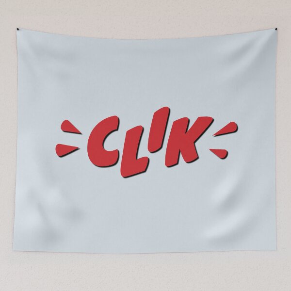 Item preview, CLIK, And it’s there! designed and sold by CharlottePlaceArt.