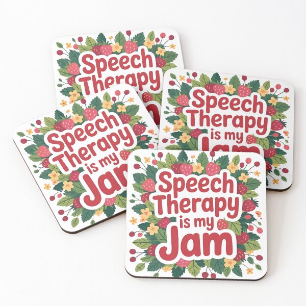 Item preview, Speech Therapy is My Jam SLP Speech Language Pathology designed and sold by BLZART.