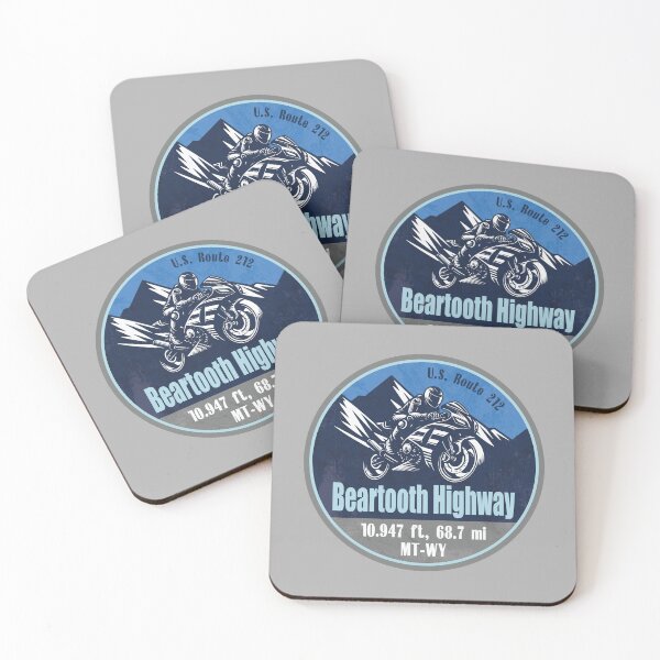 Item preview, Beartooth Highway Rocky Mountains Motorcycle Ride designed and sold by CynthiaGraphics.