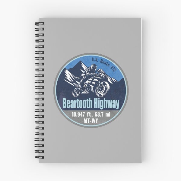 Item preview, Beartooth Highway Rocky Mountains Motorcycle Ride designed and sold by CynthiaGraphics.