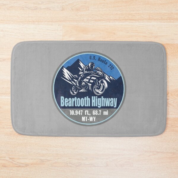 Item preview, Beartooth Highway Rocky Mountains Motorcycle Ride designed and sold by CynthiaGraphics.