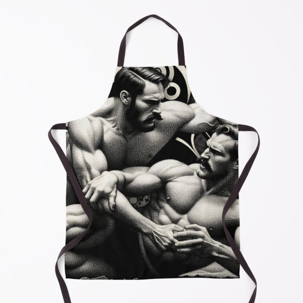 Item preview, 1940s San Francisco Gay Wrestlers Tom of Finland Tribute Gay Pride Graphic Design designed and sold by ItsAKinkThing.