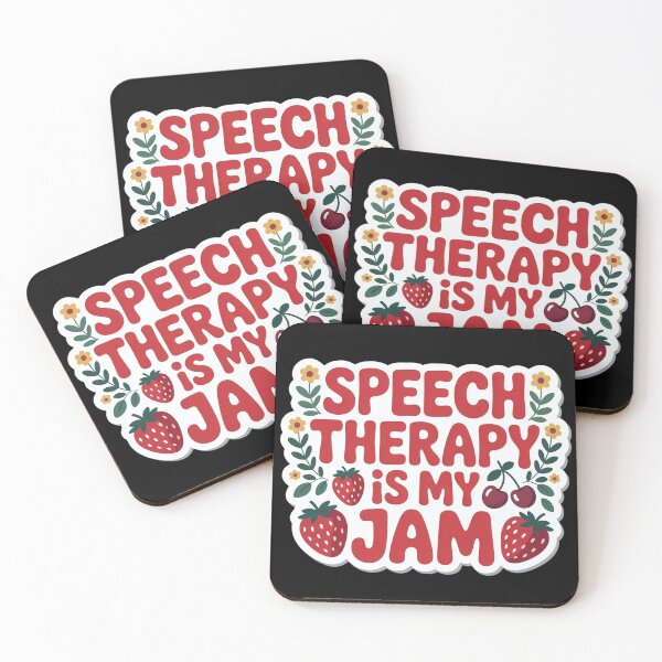 Item preview, Speech Therapy is My Jam SLP Speech Language Pathology designed and sold by BLZART.