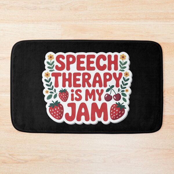 Item preview, Speech Therapy is My Jam SLP Speech Language Pathology designed and sold by BLZART.