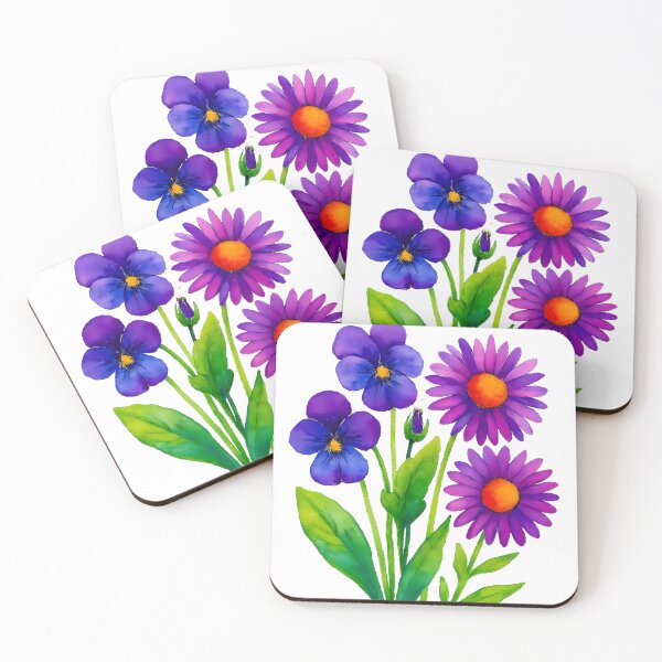 Item preview, Tender Memories: Delicate Forget-Me-Nots Watercolor designed and sold by meesub.