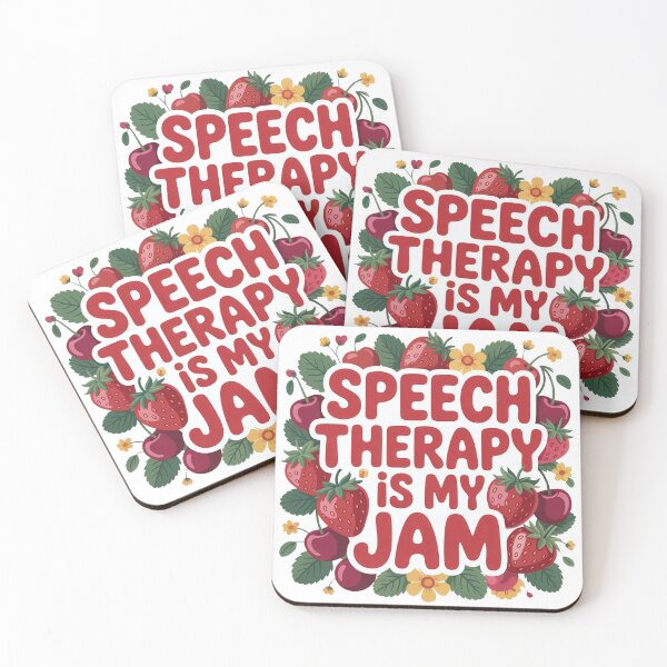 Item preview, Speech Therapy is My Jam SLP Speech Language Pathology designed and sold by BLZART.