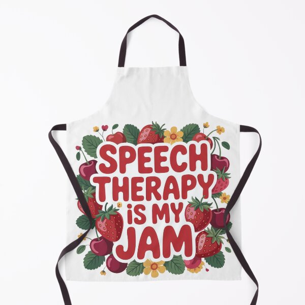 Item preview, Speech Therapy is My Jam SLP Speech Language Pathology designed and sold by BLZART.