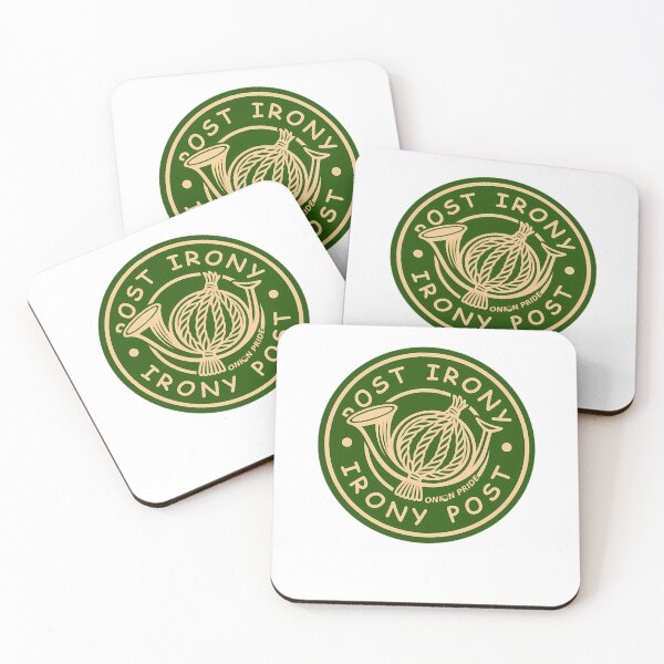 Item preview, Post Irony Stamp Logo designed and sold by MudOddityQR.