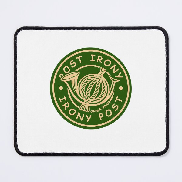 Item preview, Post Irony Stamp Logo designed and sold by MudOddityQR.