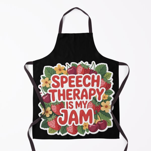 Item preview, Speech Therapy is My Jam SLP Speech Language Pathology designed and sold by BLZART.