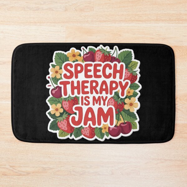 Item preview, Speech Therapy is My Jam SLP Speech Language Pathology designed and sold by BLZART.
