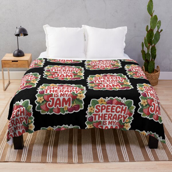 Item preview, Speech Therapy is My Jam SLP Speech Language Pathology designed and sold by BLZART.