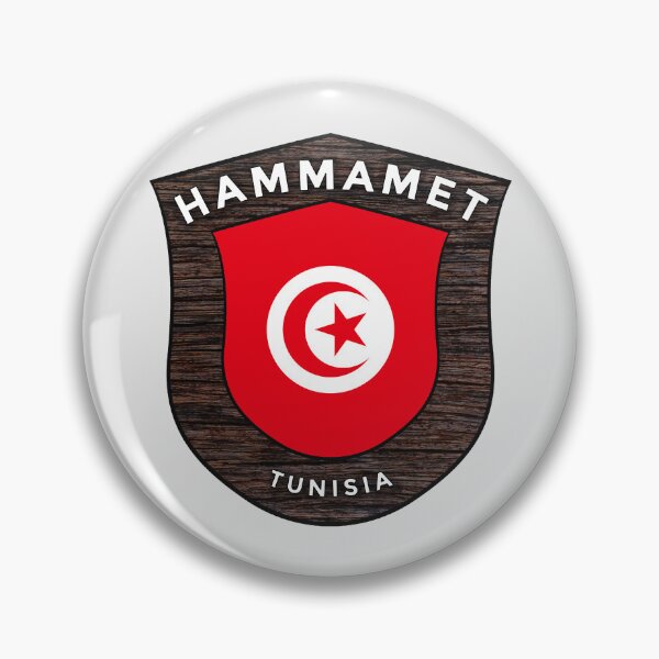 Item preview, Hammamet Tunisia Emblem Flag designed and sold by World Designs.