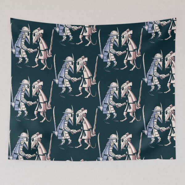 Item preview, Samurai warrior bushido code Japanese swordsmen designed and sold by PAULSEUN.