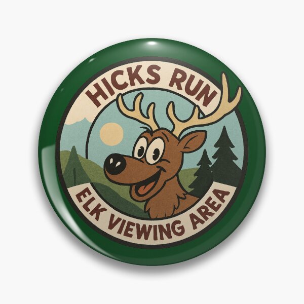 Artikelvorschau, Hicks Run Elchbeobachtungsgebiet entworfen und verkauft von Broken Antler Designs .