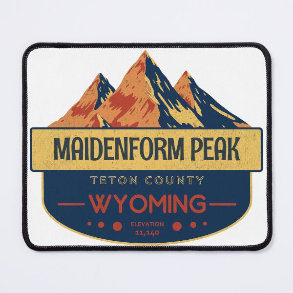 Item preview, Maidenform Peak, Teton County, Wyoming, Mountain Design designed and sold by Wanderful-roads.