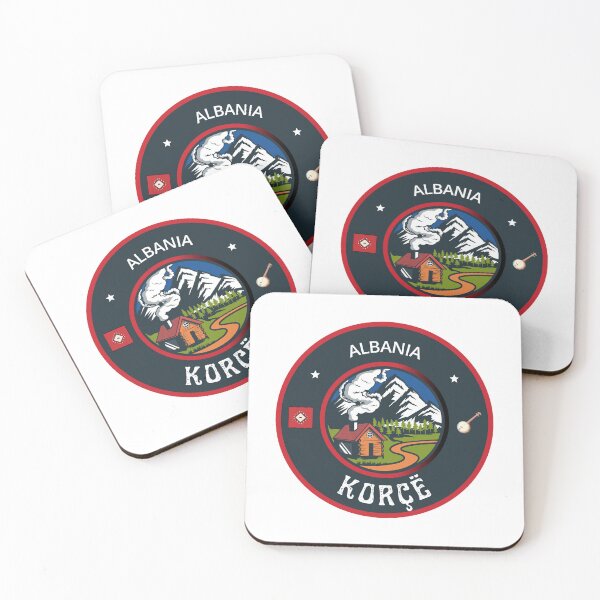 Item preview, Emblema de Korçë Albania designed and sold by World Designs.