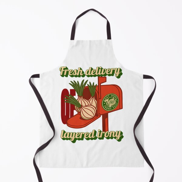 Item preview, Fresh Delivery Of Layered Irony Mailbox designed and sold by MudOddityQR.