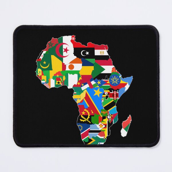 Item preview, African Map With Flags designed and sold by BobbyFriedman.