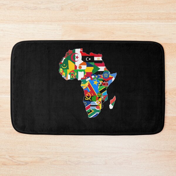 Item preview, African Map With Flags designed and sold by BobbyFriedman.