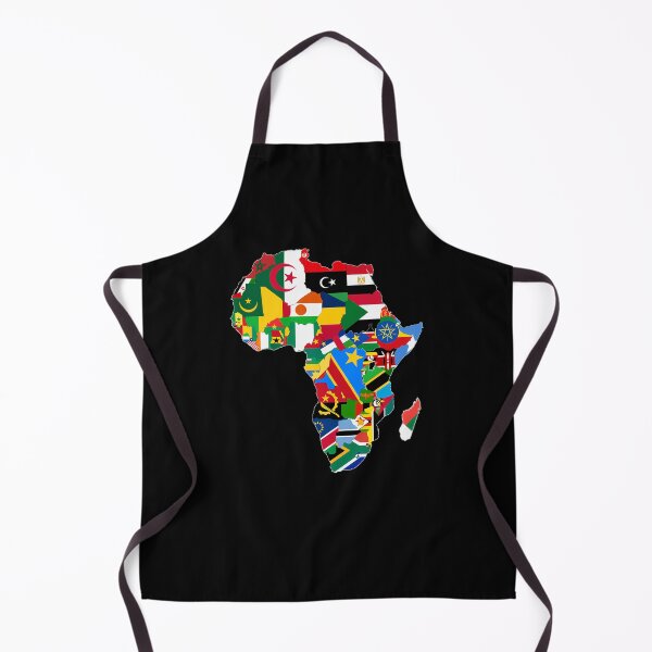 Item preview, African Map With Flags designed and sold by BobbyFriedman.